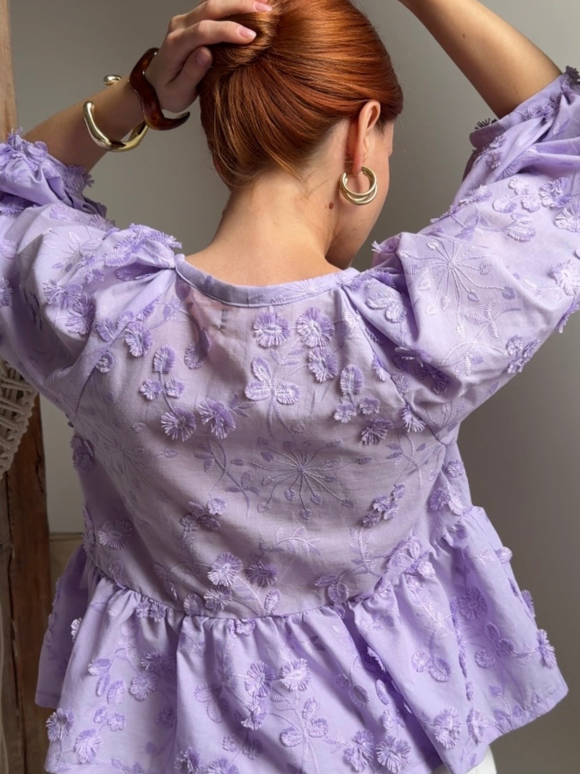Linette Blouse Lilac