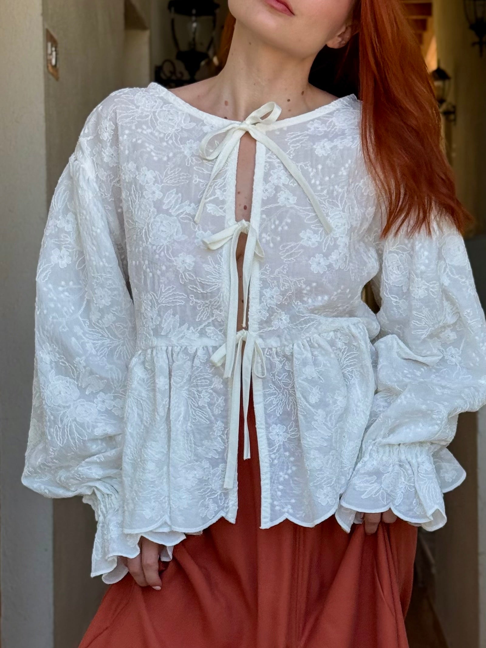 Theá Blouse Flowers