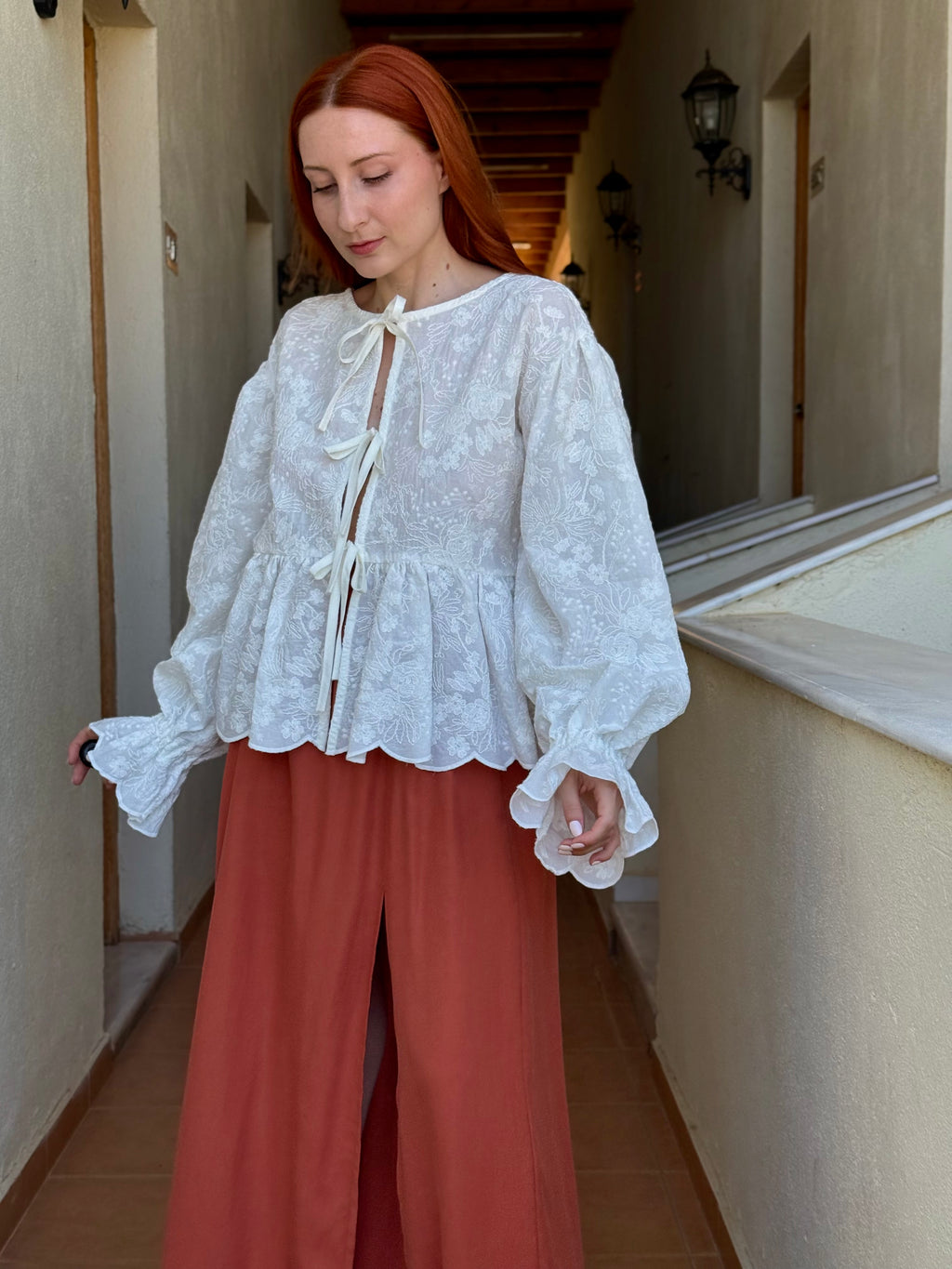 Theá Blouse Flowers