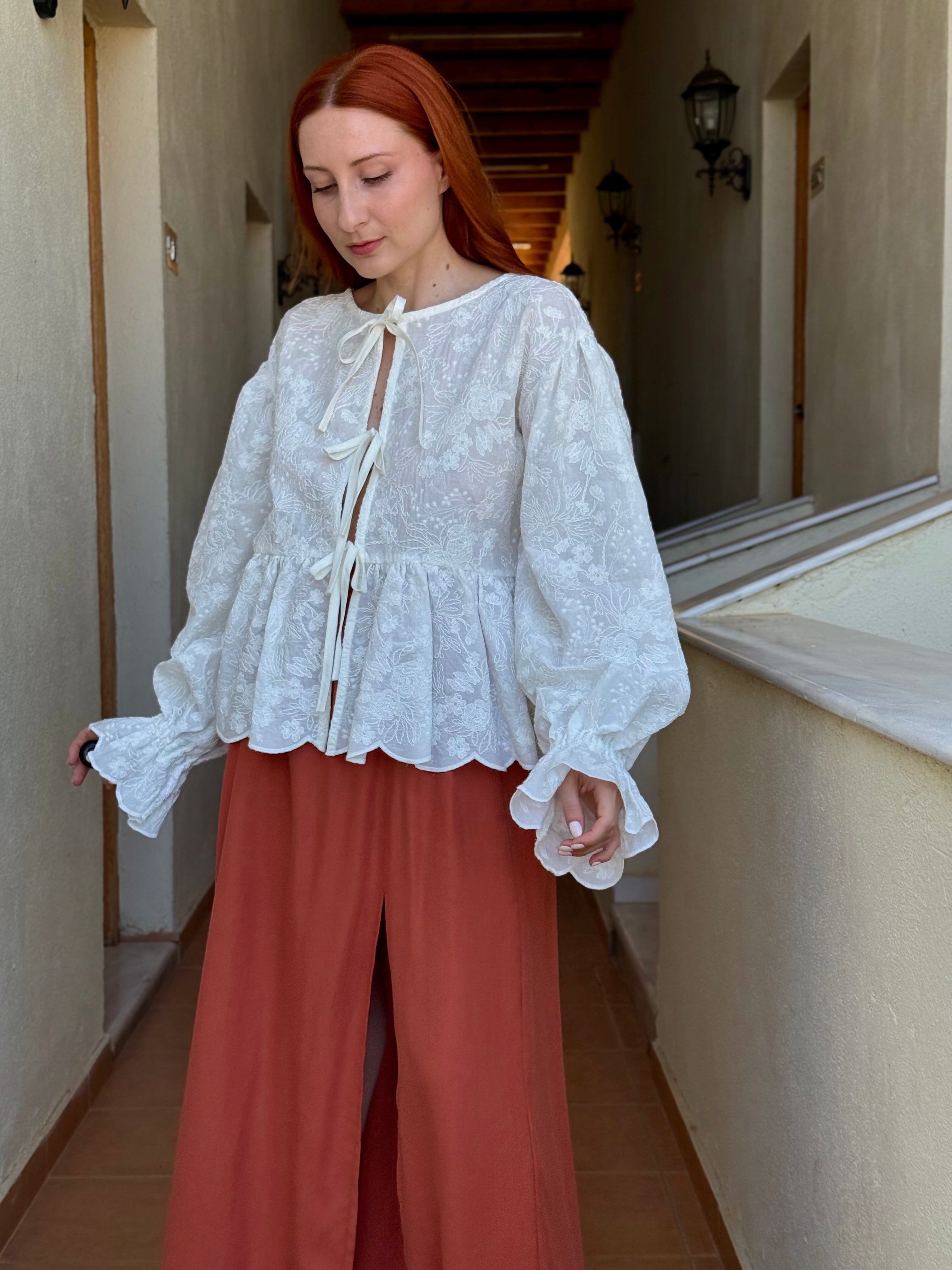Theá Blouse Flowers