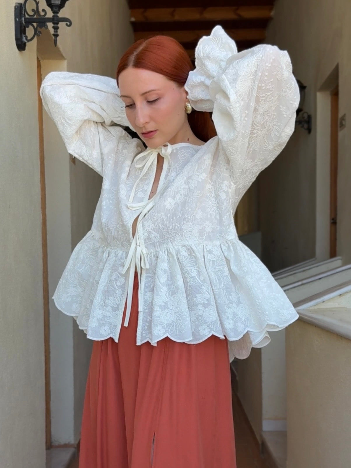 Theá Blouse Flowers