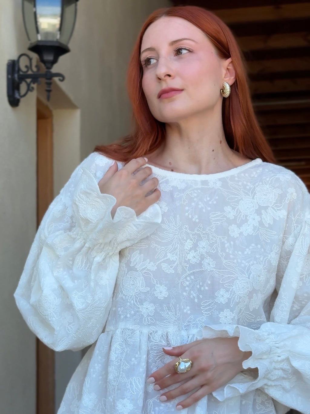 Theá Blouse Flowers