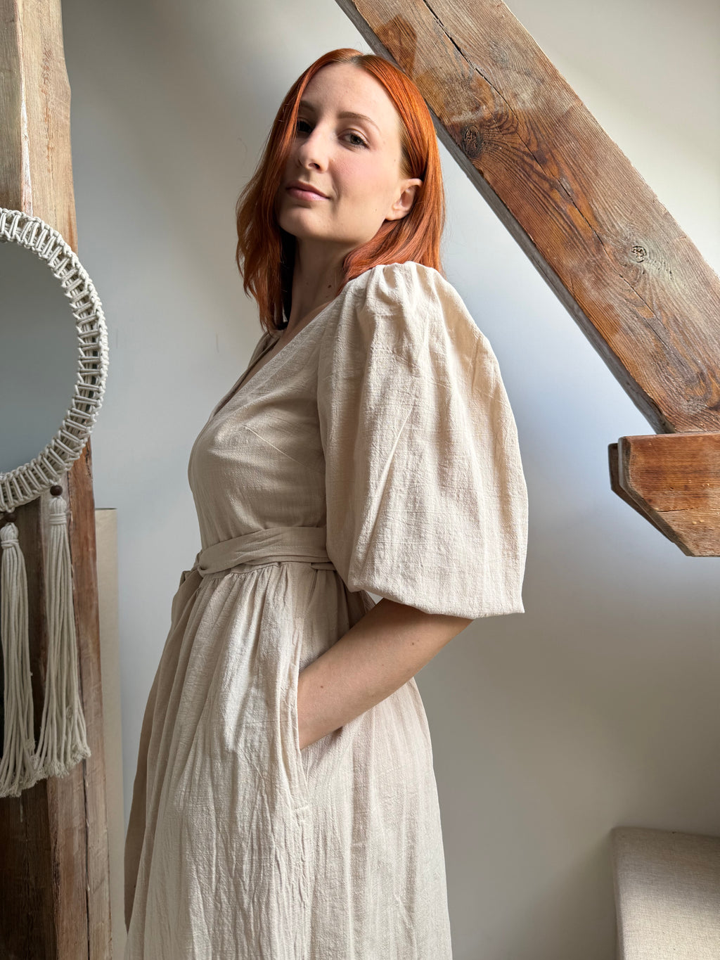 Wrap dress – vzorek