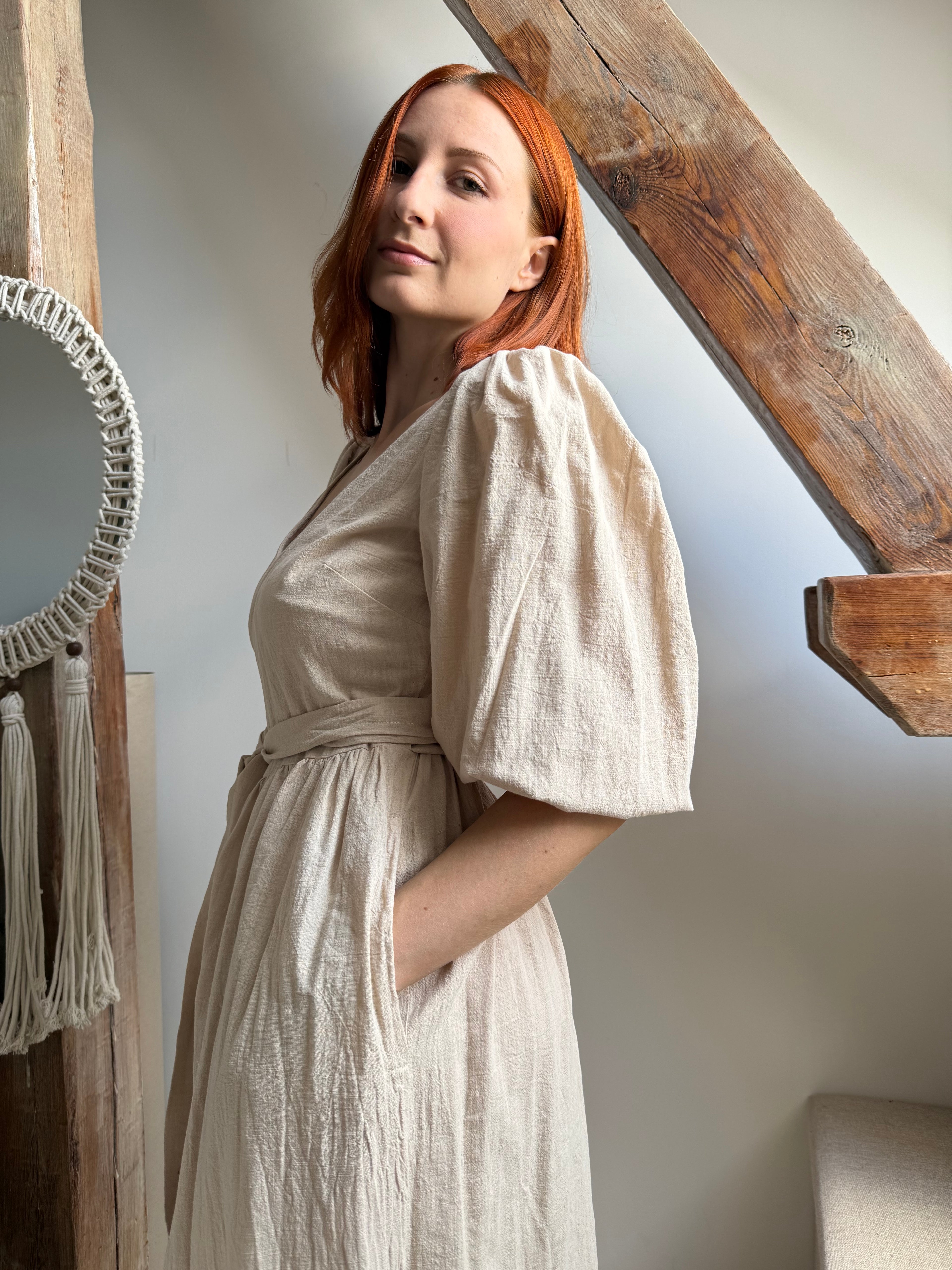 Wrap dress – vzorek