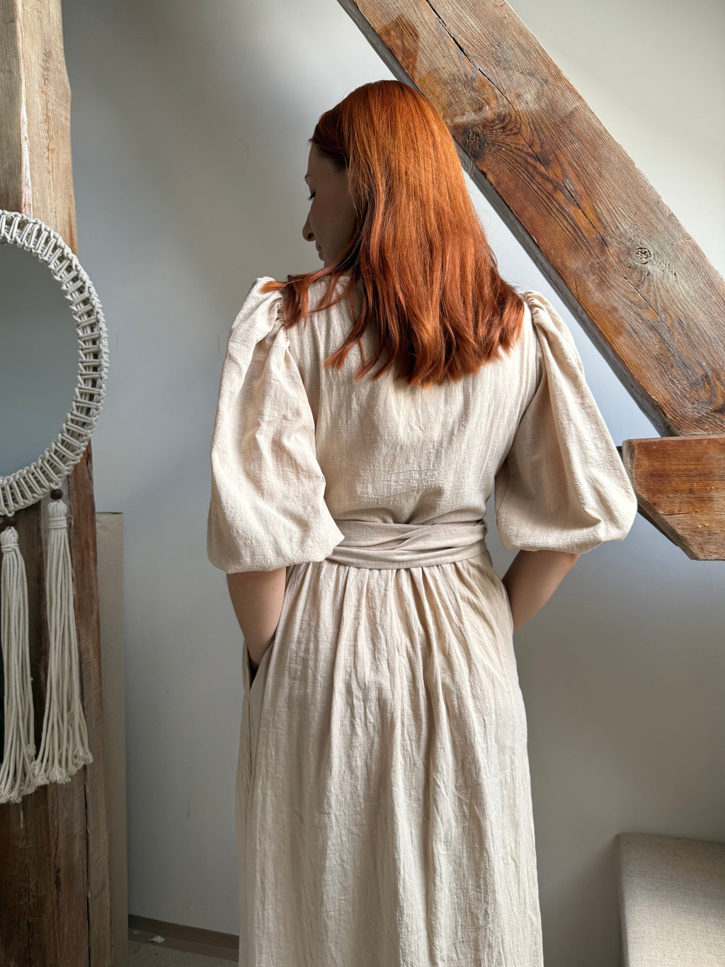 Wrap dress – vzorek