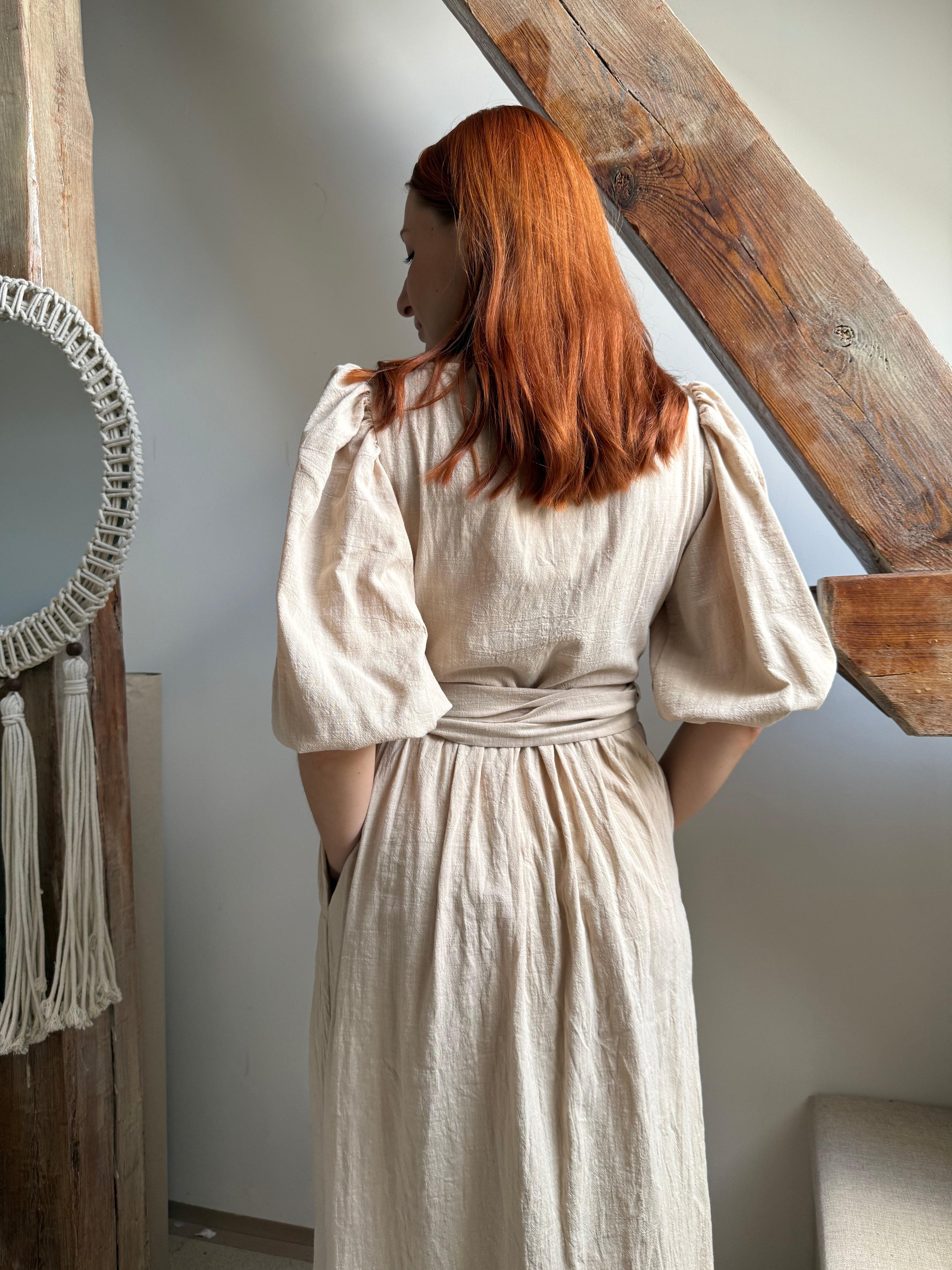 Wrap dress – vzorek