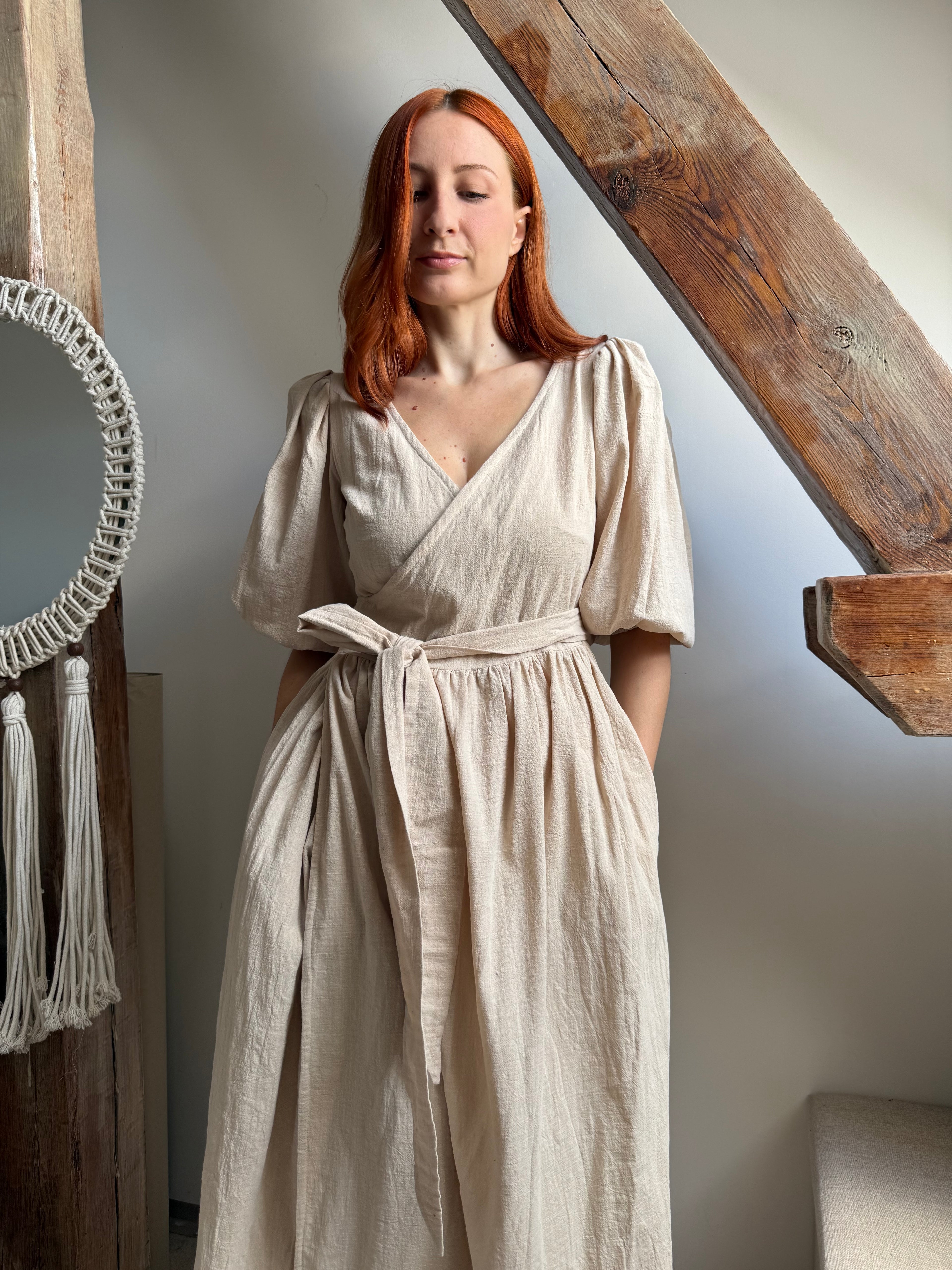 Wrap dress – vzorek