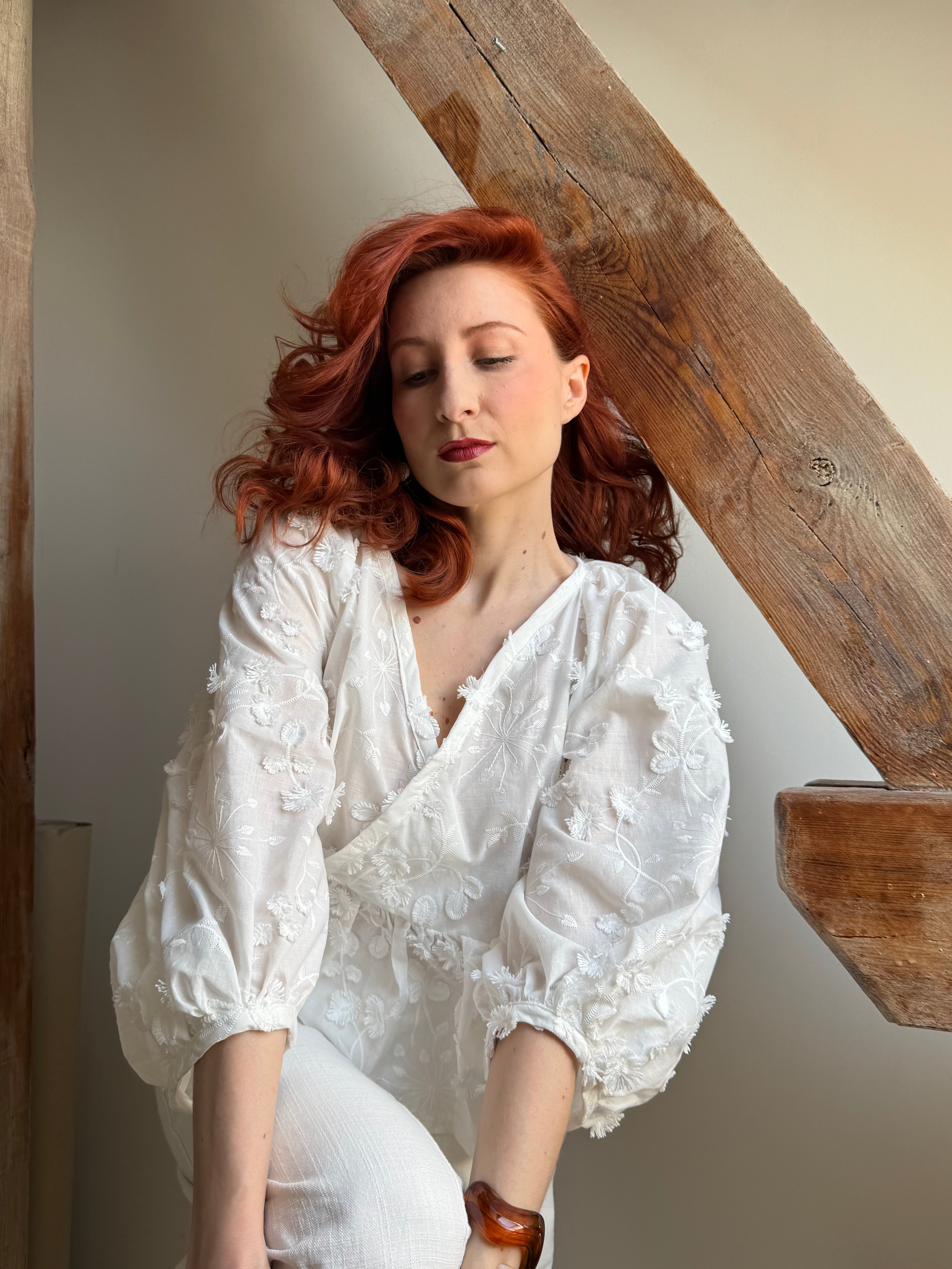 Linette Blouse Off-white