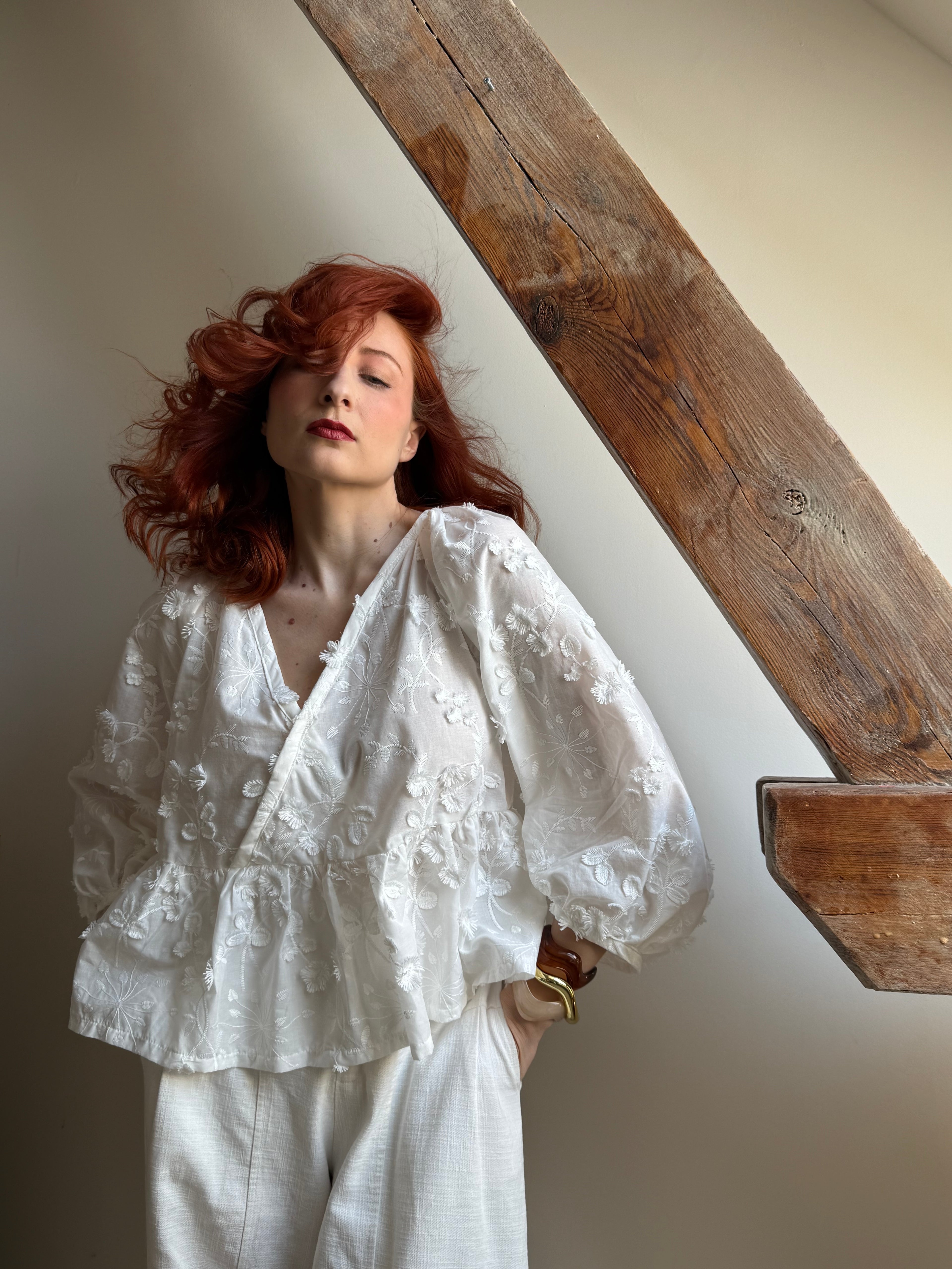 Linette Blouse Off-white