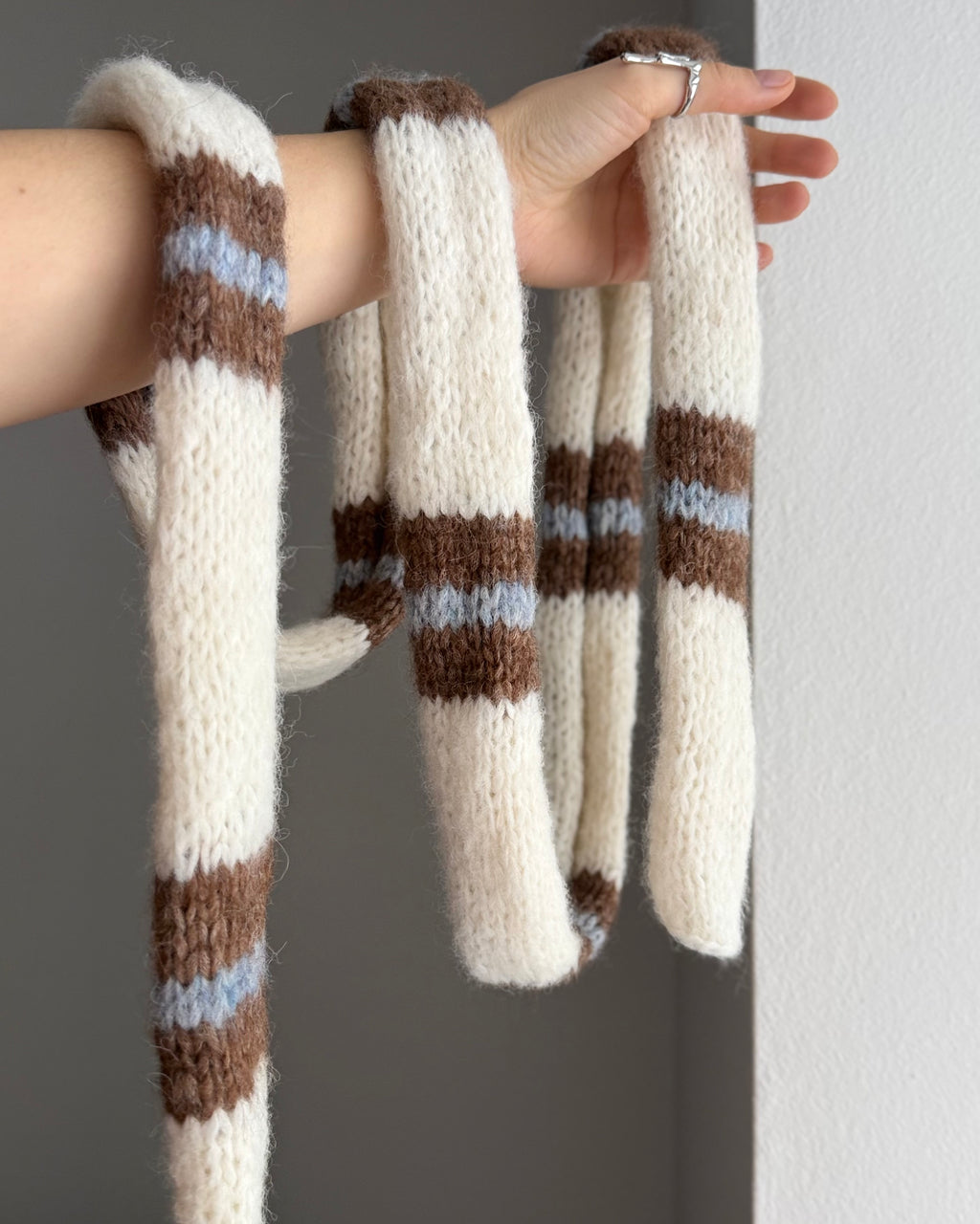 Skinny Scarf Milk