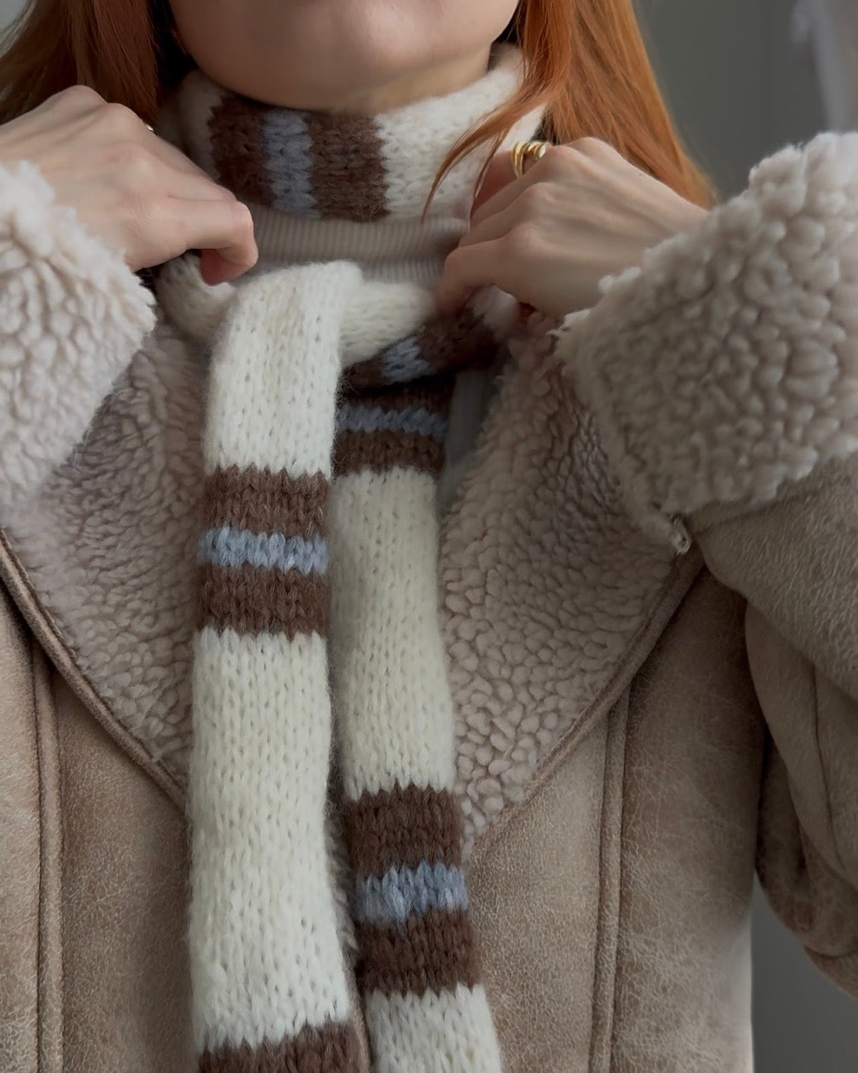 Skinny Scarf Milk