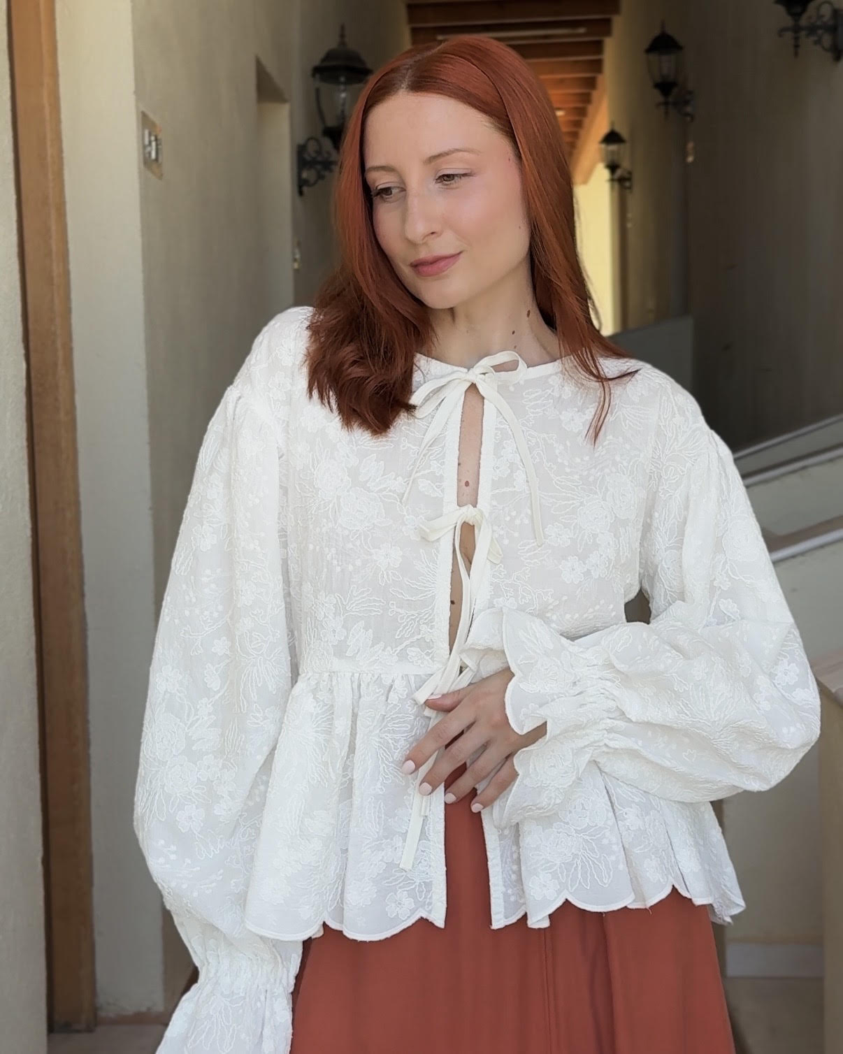 Theá Blouse Flowers