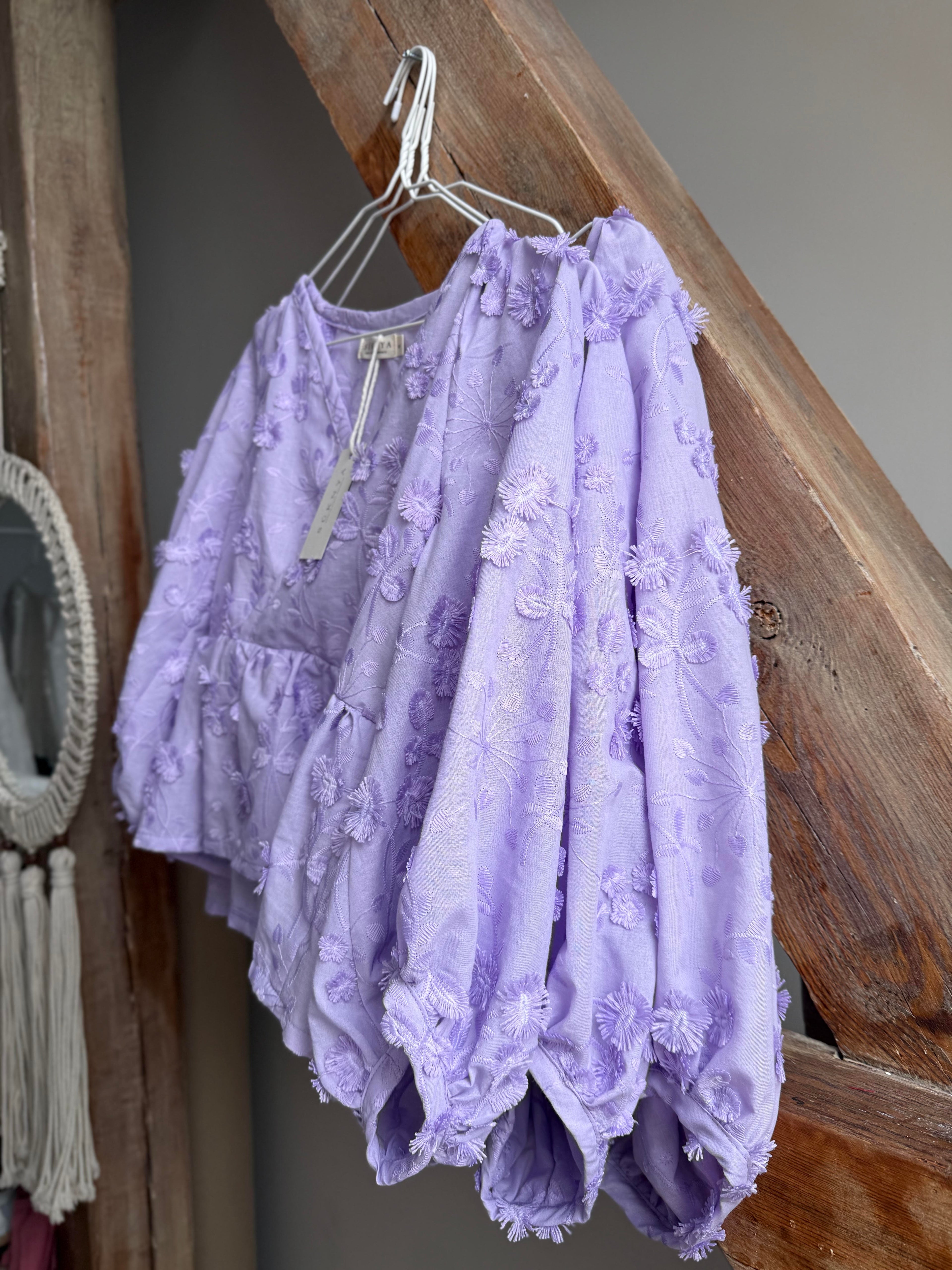 Linette Blouse Lilac