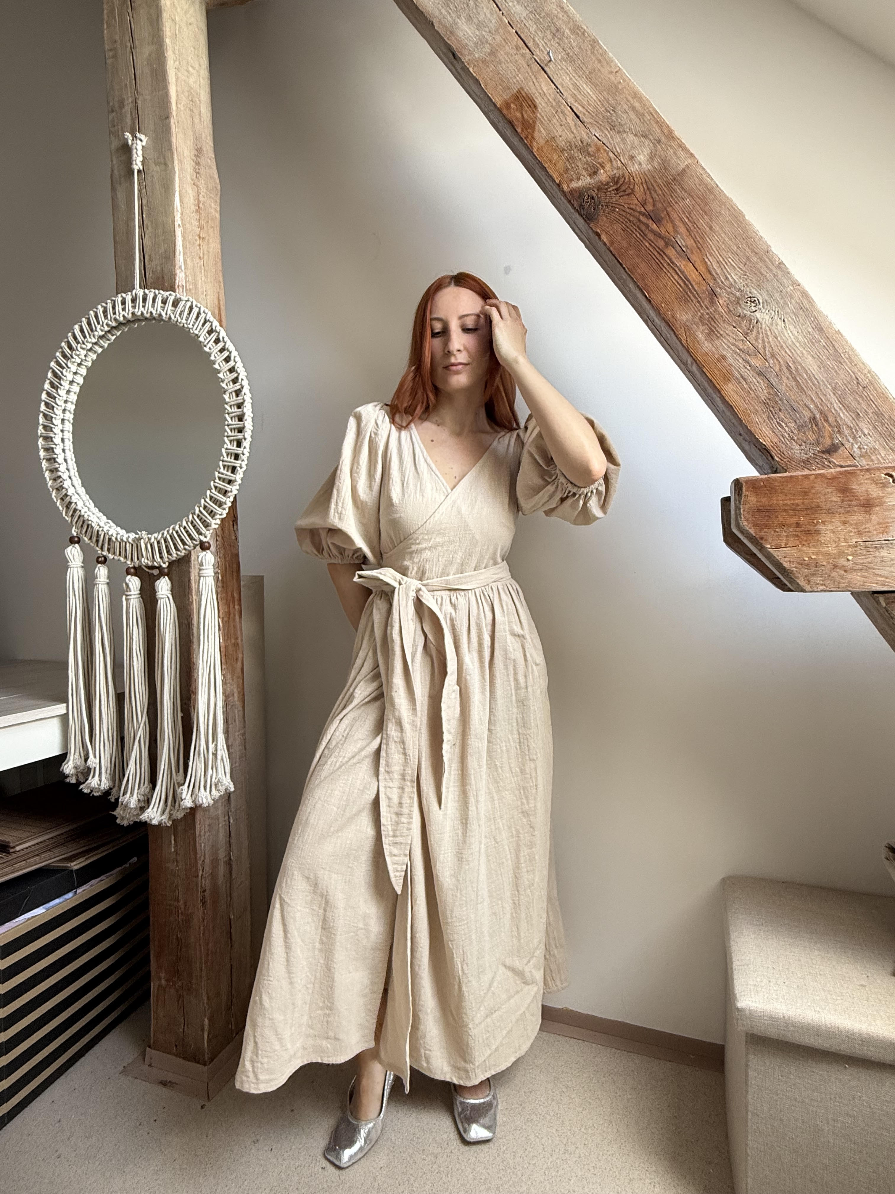 Wrap dress – vzorek